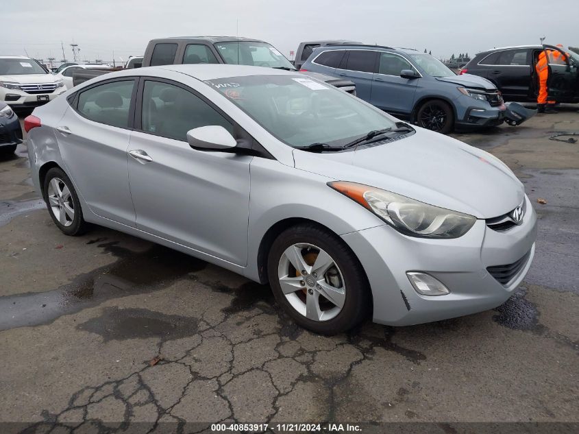 2013 Hyundai Elantra Gls VIN: 5NPDH4AE0DH351270 Lot: 40853917