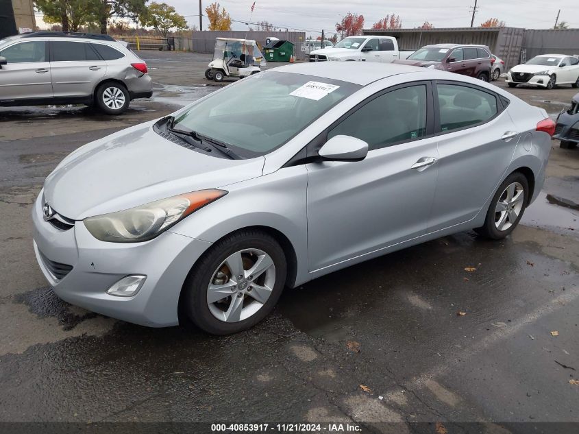 2013 Hyundai Elantra Gls VIN: 5NPDH4AE0DH351270 Lot: 40853917