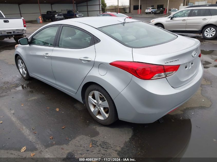 2013 Hyundai Elantra Gls VIN: 5NPDH4AE0DH351270 Lot: 40853917