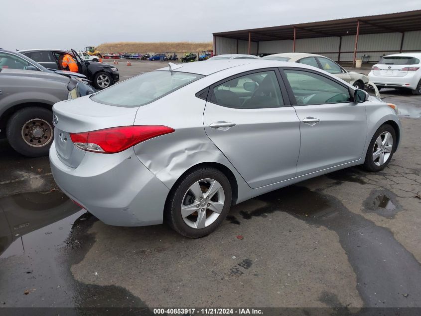 2013 Hyundai Elantra Gls VIN: 5NPDH4AE0DH351270 Lot: 40853917