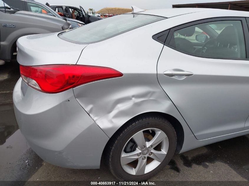 2013 Hyundai Elantra Gls VIN: 5NPDH4AE0DH351270 Lot: 40853917