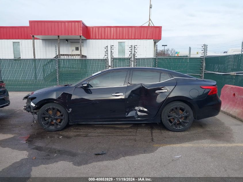 2018 Nissan Maxima 3.5 Sv VIN: 1N4AA6AP2JC389102 Lot: 40853929