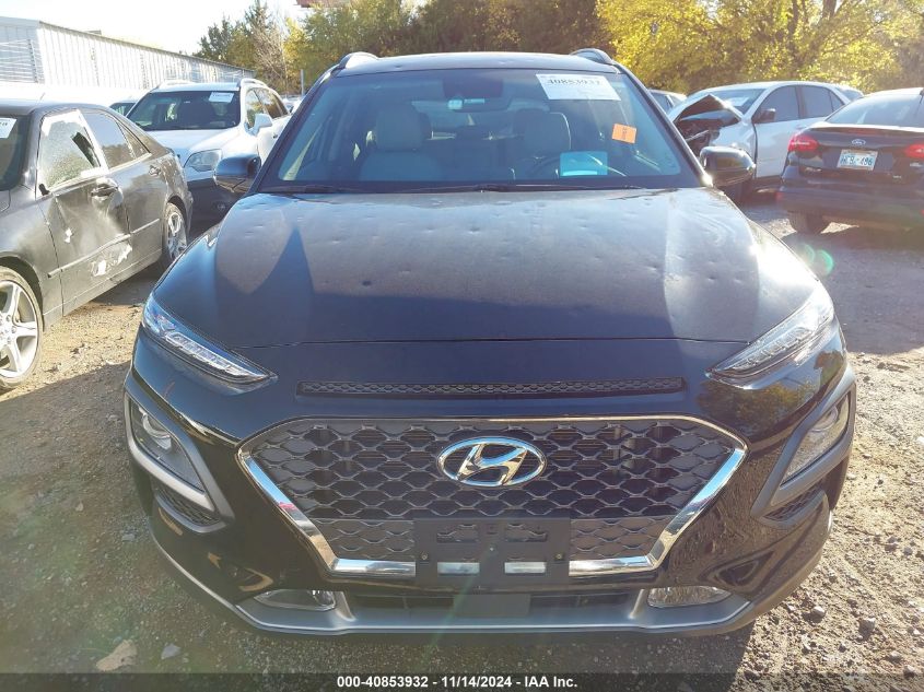 2021 Hyundai Kona Ultimate VIN: KM8K53A57MU618125 Lot: 40853932