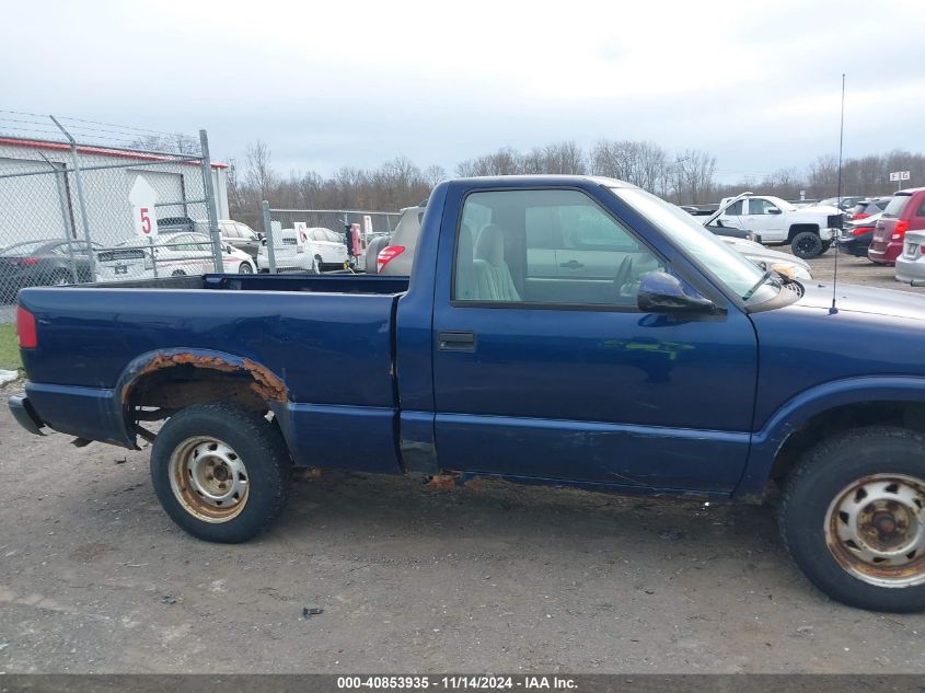 2002 Chevrolet S-10 VIN: 1GCCS145X28177999 Lot: 40853935