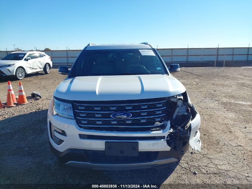 2016 Ford Explorer Xlt VIN: 1FM5K7D87GGA09817 Lot: 40853938