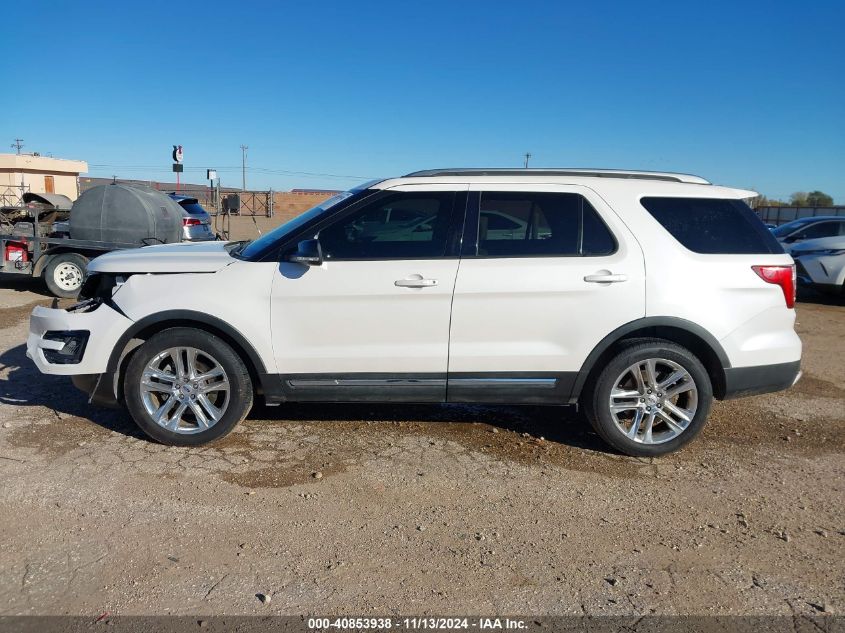 2016 Ford Explorer Xlt VIN: 1FM5K7D87GGA09817 Lot: 40853938