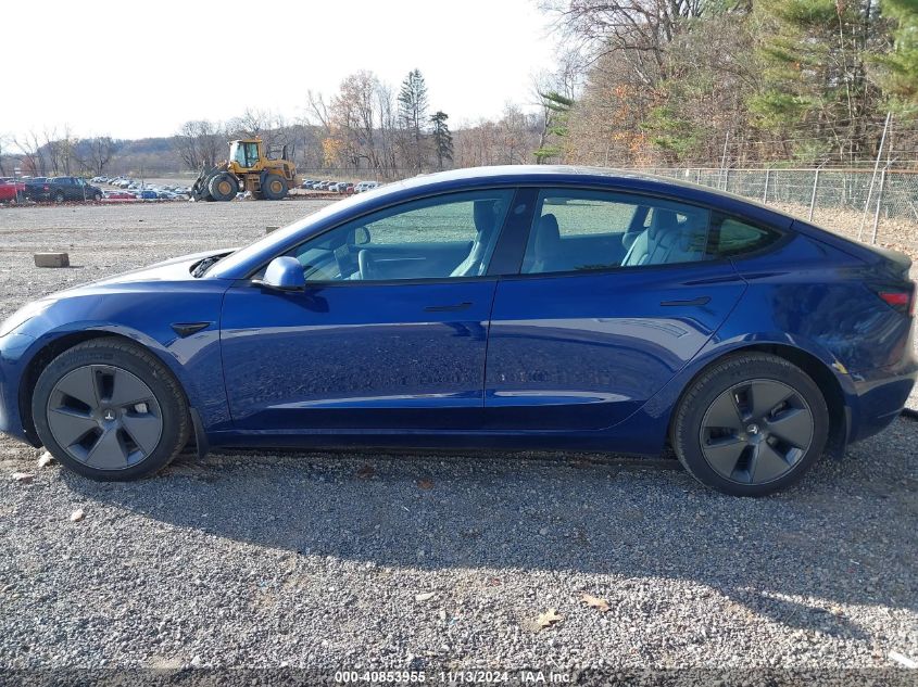 2023 Tesla Model 3 Rear-Wheel Drive VIN: 5YJ3E1EA3PF483310 Lot: 40853955