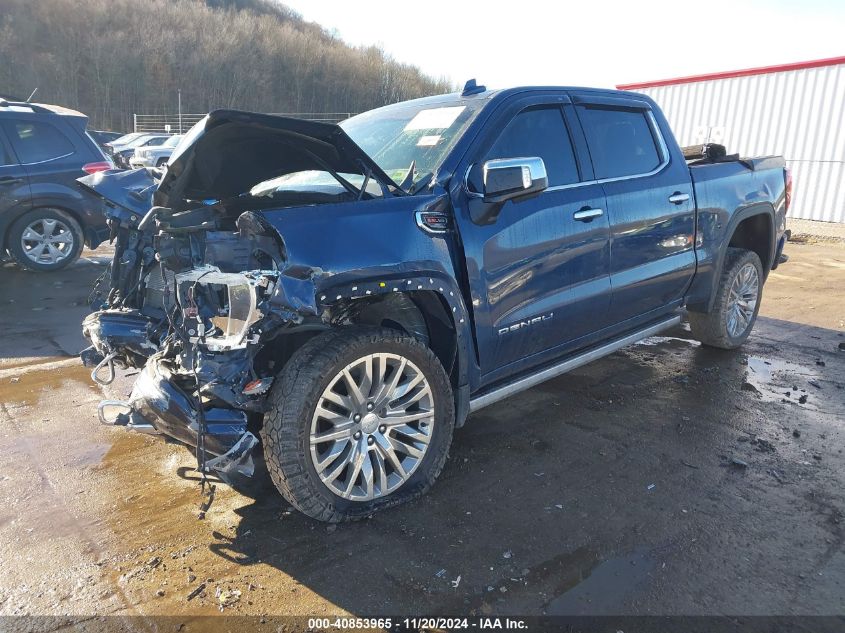 VIN 1GTU9FEL4KZ414698 2019 GMC SIERRA 1500 no.2