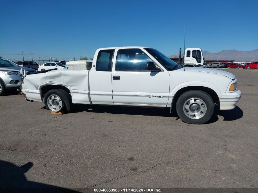 1997 GMC Sonoma Sls Wideside VIN: 1GTCS19X2V8528709 Lot: 40853983