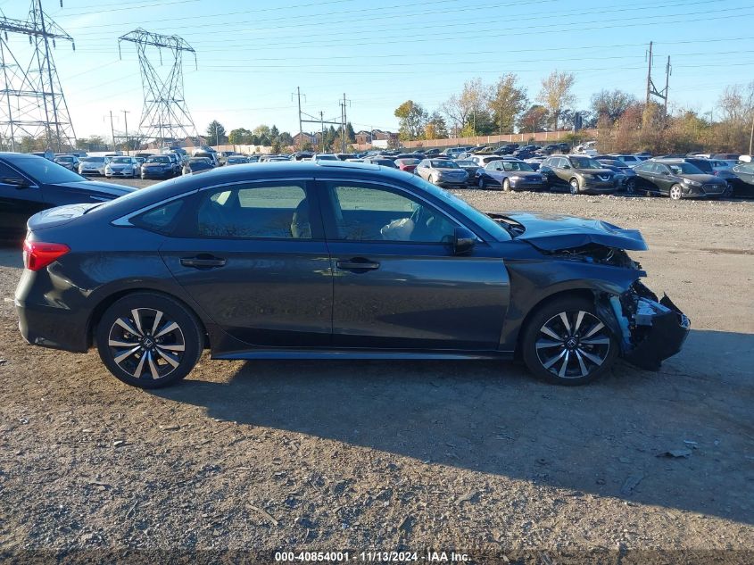 2022 HONDA CIVIC VIN: 2HGFE1F72NH314369