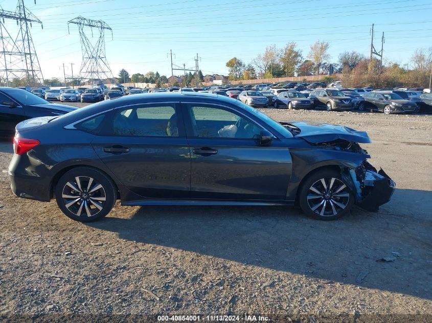 2022 Honda Civic Ex VIN: 2HGFE1F72NH314369 Lot: 40854001