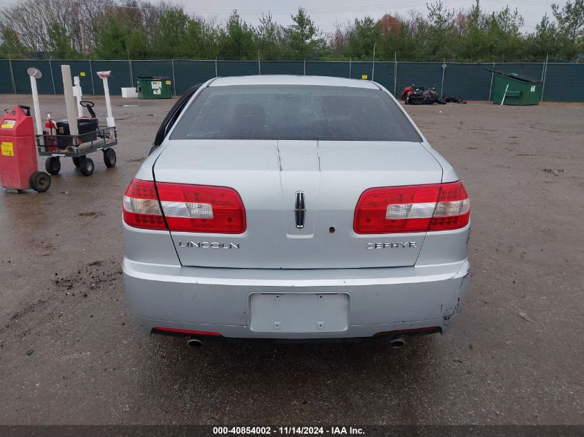 2006 Lincoln Zephyr VIN: 3LNHM26166R627955 Lot: 40854002