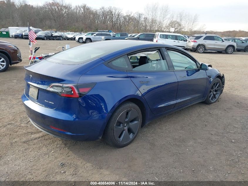 2021 Tesla Model 3 Long Range Dual Motor All-Wheel Drive VIN: 5YJ3E1EB6MF037107 Lot: 40854006