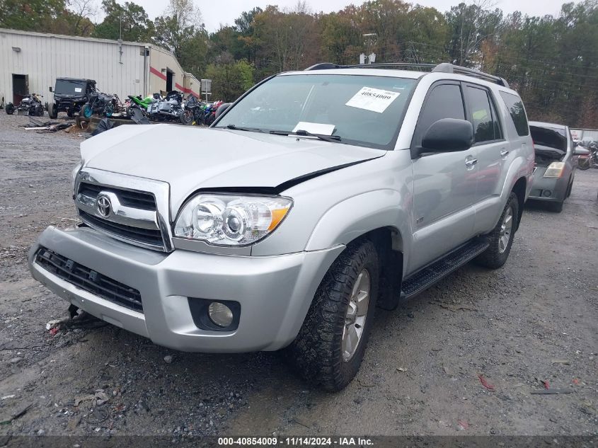 2007 Toyota 4Runner Sr5 V6 VIN: JTEZU14R578077349 Lot: 40854009