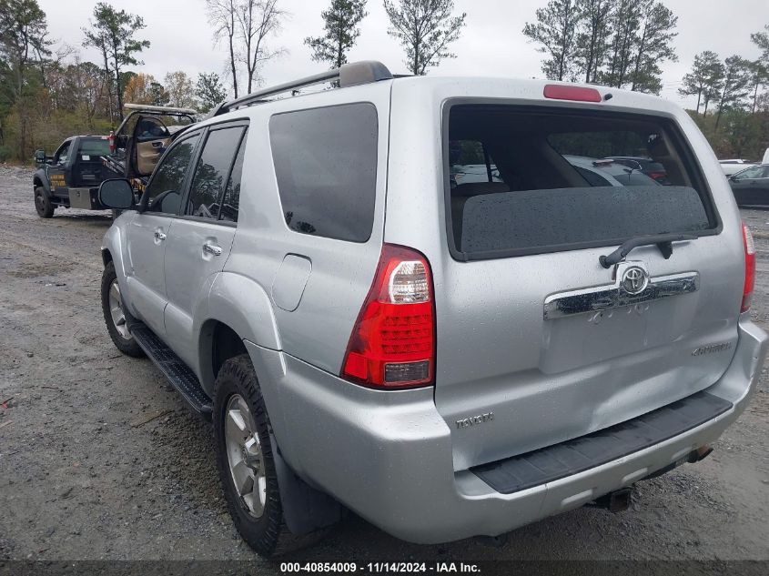 2007 Toyota 4Runner Sr5 V6 VIN: JTEZU14R578077349 Lot: 40854009