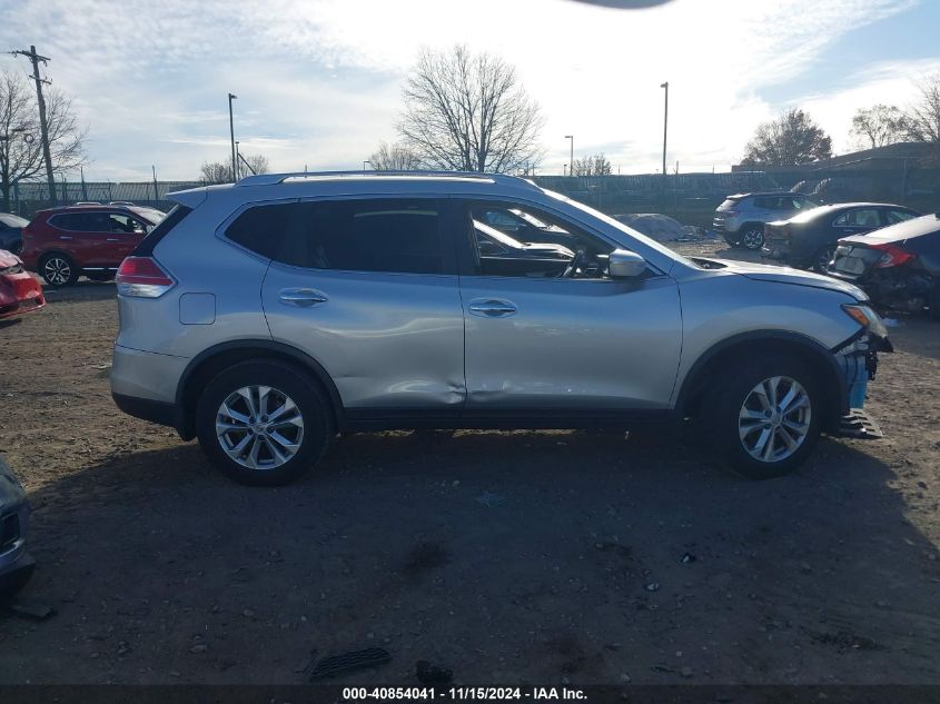 2015 Nissan Rogue Sv VIN: KNMAT2MV8FP541603 Lot: 40854041