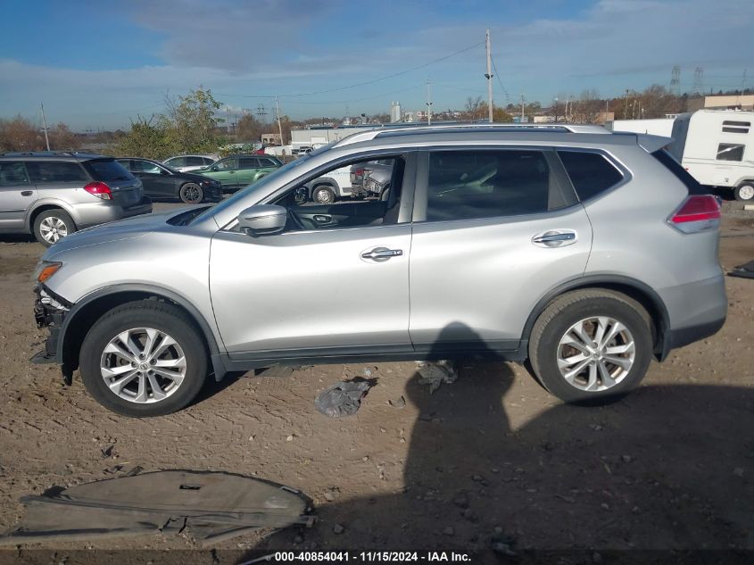 2015 Nissan Rogue Sv VIN: KNMAT2MV8FP541603 Lot: 40854041