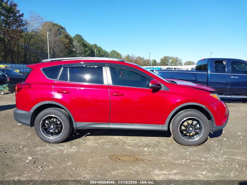 2015 Toyota Rav4 Xle VIN: 2T3WFREV0FW140345 Lot: 40854046