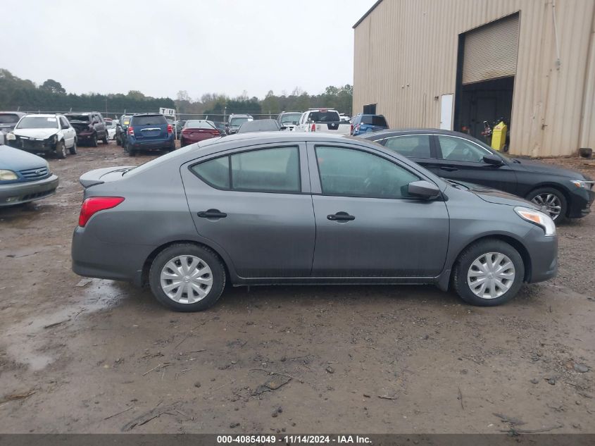 2018 Nissan Versa 1.6 S+ VIN: 3N1CN7AP4JL843399 Lot: 40854049