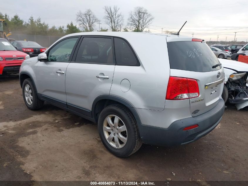 2011 Kia Sorento Lx VIN: 5XYKT3A10BG034316 Lot: 40854073