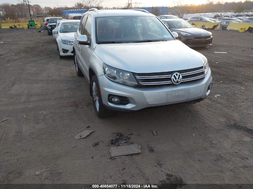 2013 VOLKSWAGEN TIGUAN SE - WVGBV3AX3DW614630