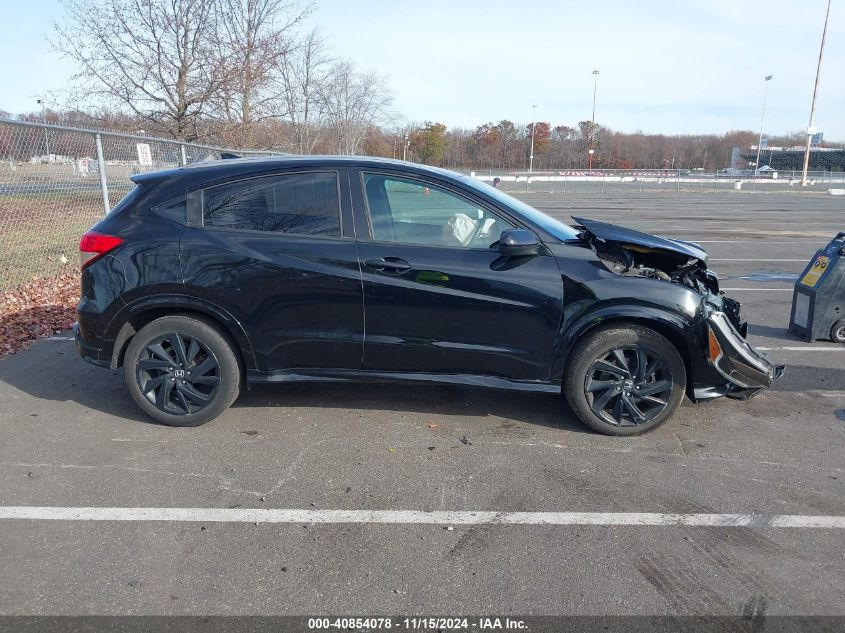 2022 Honda Hr-V Awd Sport VIN: 3CZRU6H10NM757765 Lot: 40854078