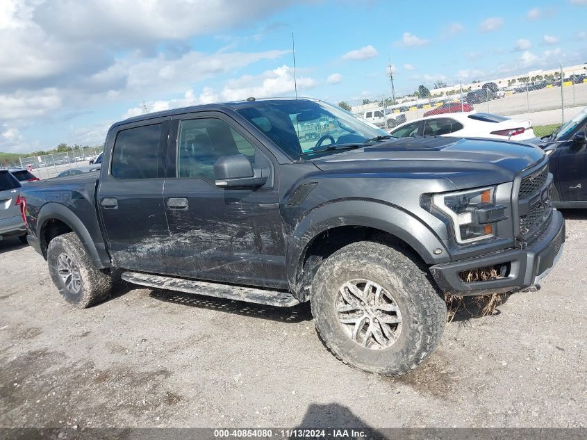 2018 Ford F-150 Raptor VIN: 1FTFW1RG0JFA14171 Lot: 40854080