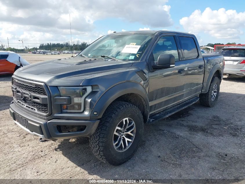 2018 Ford F-150 Raptor VIN: 1FTFW1RG0JFA14171 Lot: 40854080