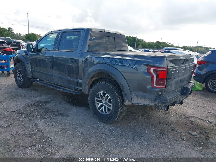 2018 Ford F-150 Raptor VIN: 1FTFW1RG0JFA14171 Lot: 40854080