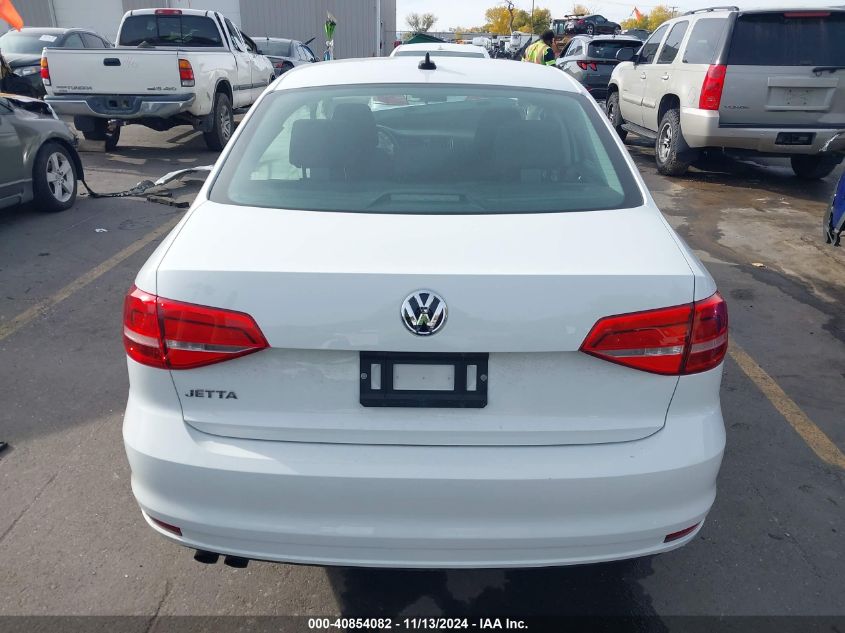 2015 Volkswagen Jetta 2.0L S VIN: 3VW1K7AJ0FM307508 Lot: 40854082