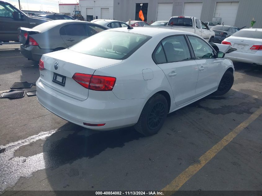 VIN 3VW1K7AJ0FM307508 2015 Volkswagen Jetta, 2.0L S no.4