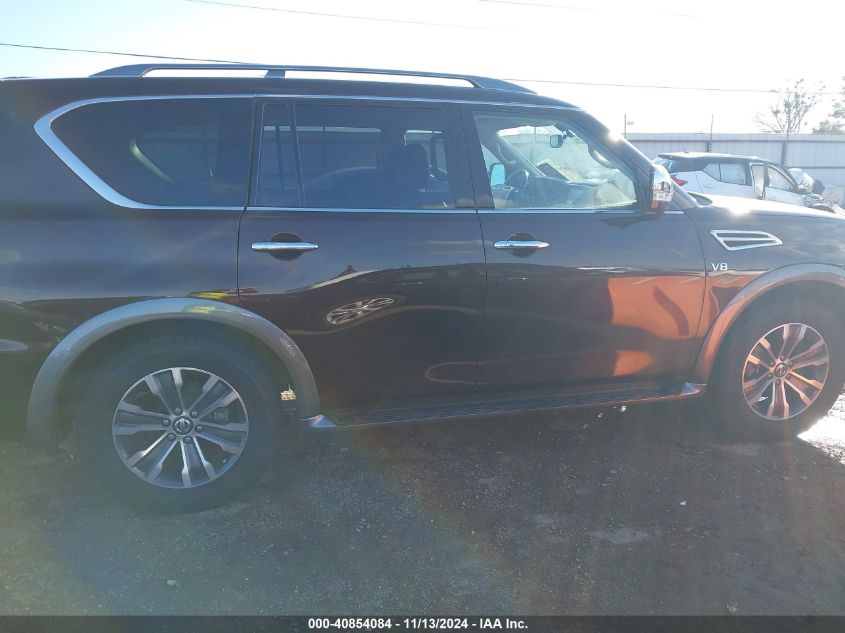 2017 Nissan Armada Sl VIN: JN8AY2ND5H9000740 Lot: 40854084