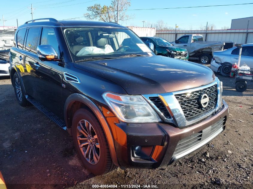 2017 Nissan Armada Sl VIN: JN8AY2ND5H9000740 Lot: 40854084