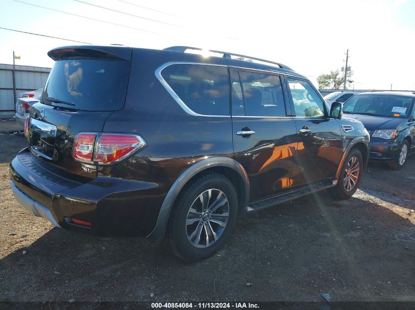 2017 Nissan Armada Sl VIN: JN8AY2ND5H9000740 Lot: 40854084