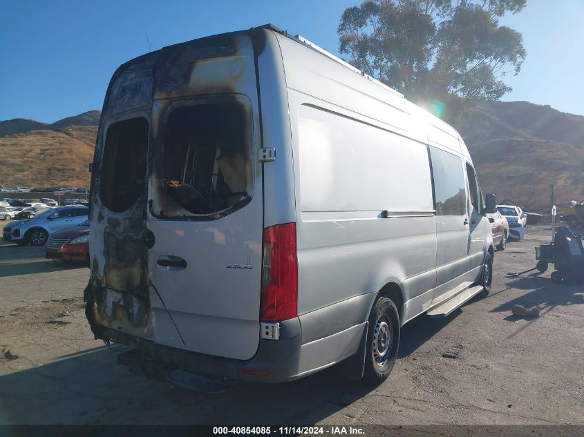 2019 Mercedes-Benz Sprinter 2500 High Roof V6 VIN: WD4PF1CD5KP082325 Lot: 40854085