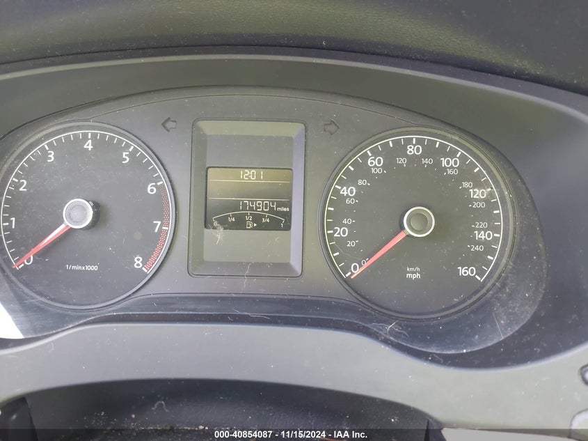 2011 VOLKSWAGEN JETTA VIN: 3VWDZ7AJ8BM361576