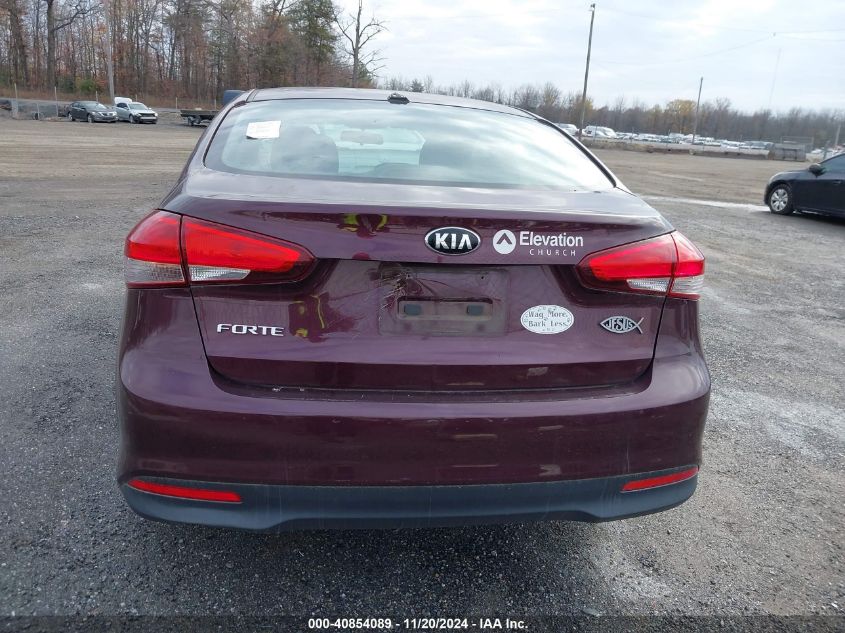 2017 Kia Forte Lx VIN: 3KPFK4A76HE138930 Lot: 40854089