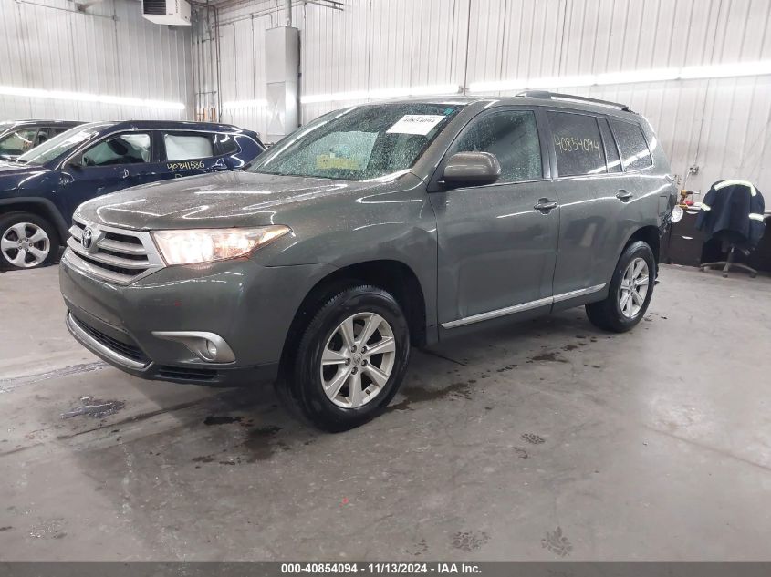 2011 Toyota Highlander Se V6 VIN: 5TDBK3EH9BS041858 Lot: 40854094