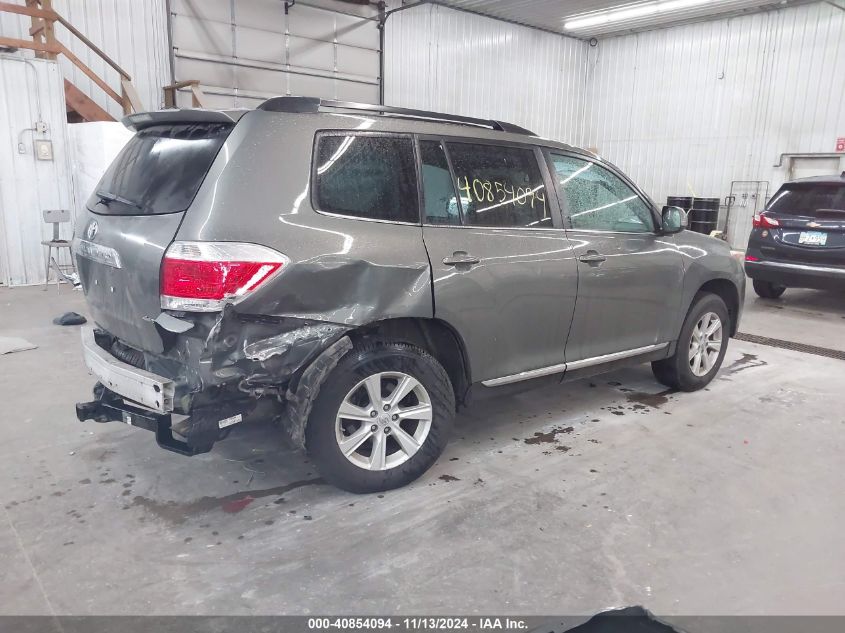 2011 Toyota Highlander Se V6 VIN: 5TDBK3EH9BS041858 Lot: 40854094