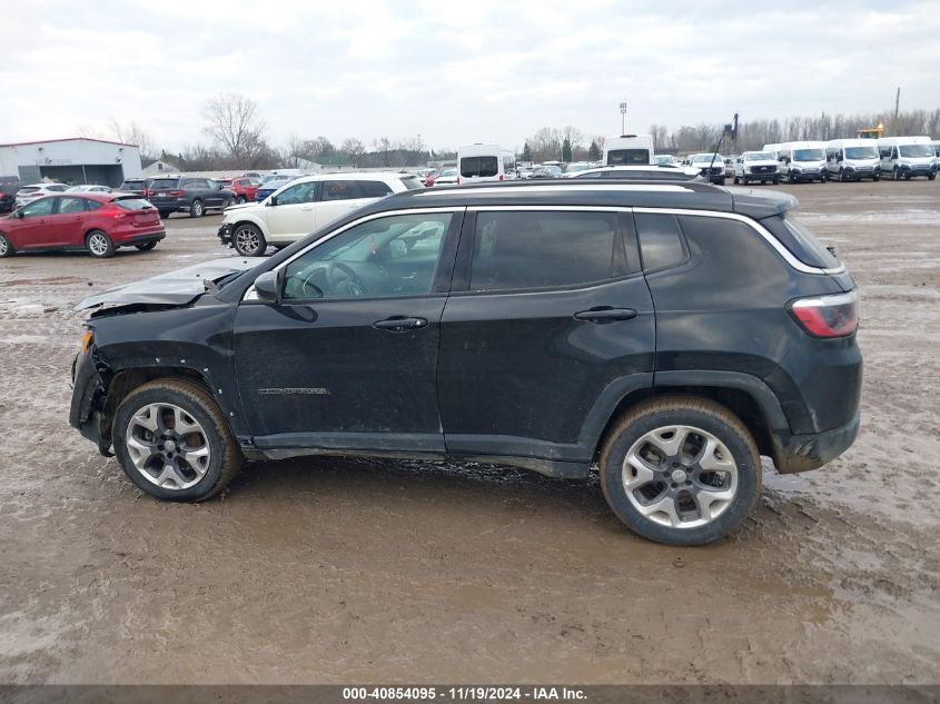 2018 Jeep Compass Limited 4X4 VIN: 3C4NJDCB9JT175259 Lot: 40854095