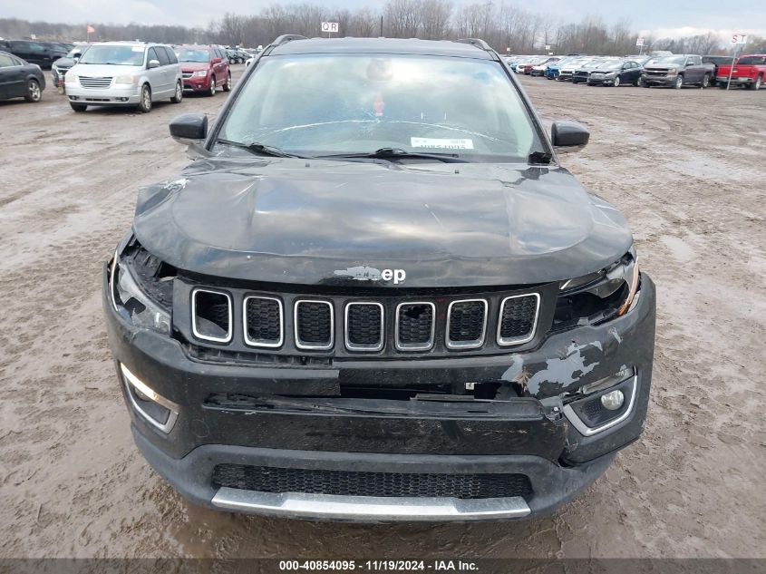 2018 Jeep Compass Limited 4X4 VIN: 3C4NJDCB9JT175259 Lot: 40854095