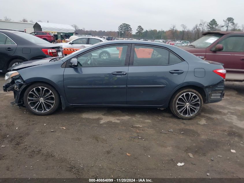 2015 Toyota Corolla S Plus VIN: 2T1BURHE6FC282077 Lot: 40854099