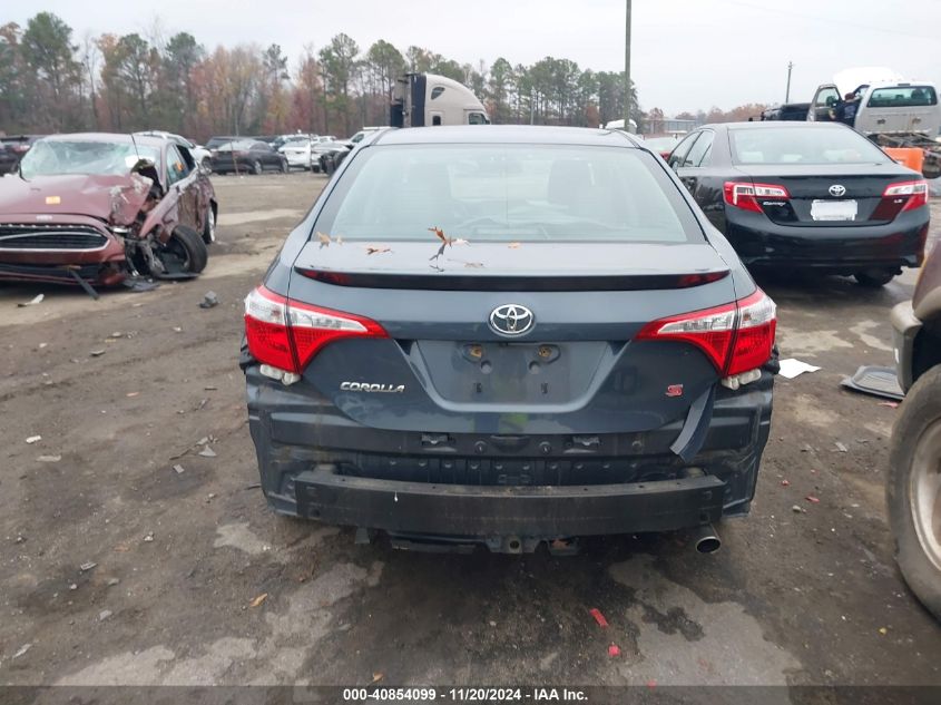 2015 Toyota Corolla S Plus VIN: 2T1BURHE6FC282077 Lot: 40854099