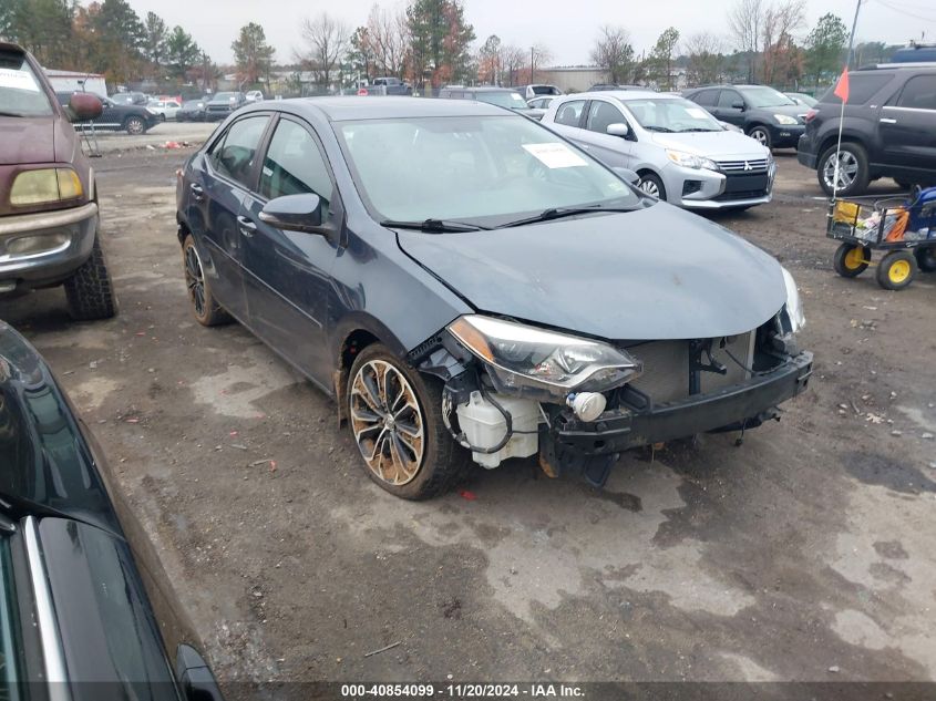 2015 TOYOTA COROLLA S PLUS - 2T1BURHE6FC282077