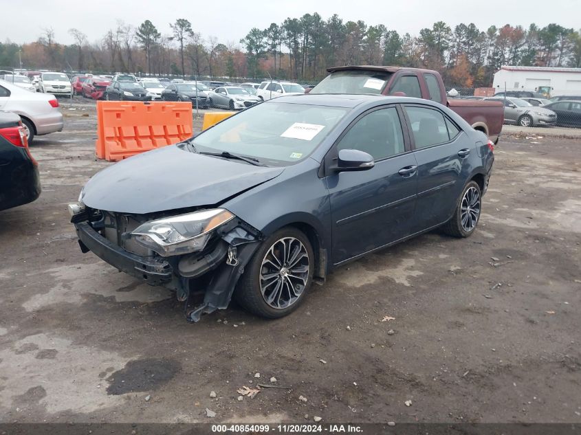 2015 Toyota Corolla S Plus VIN: 2T1BURHE6FC282077 Lot: 40854099