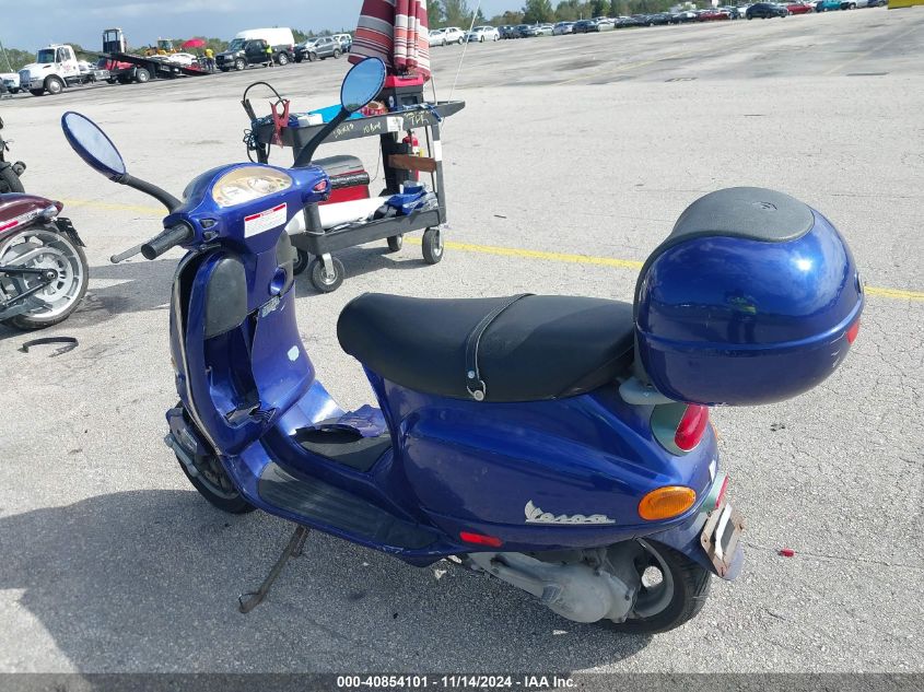 2001 Vespa C161C VIN: ZAPC16C1215003406 Lot: 40854101