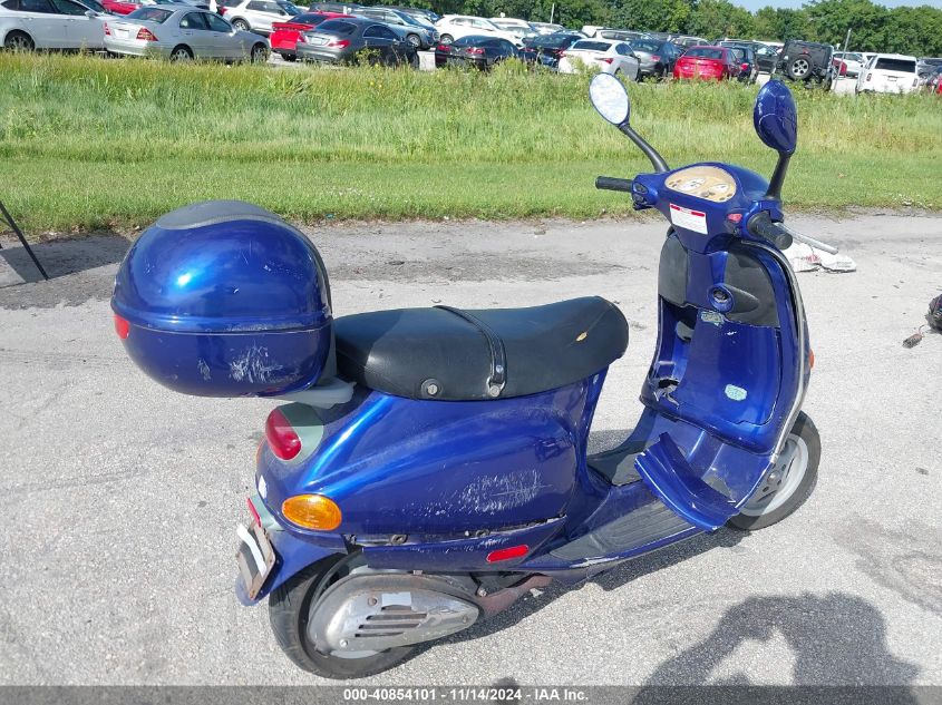 2001 Vespa C161C VIN: ZAPC16C1215003406 Lot: 40854101