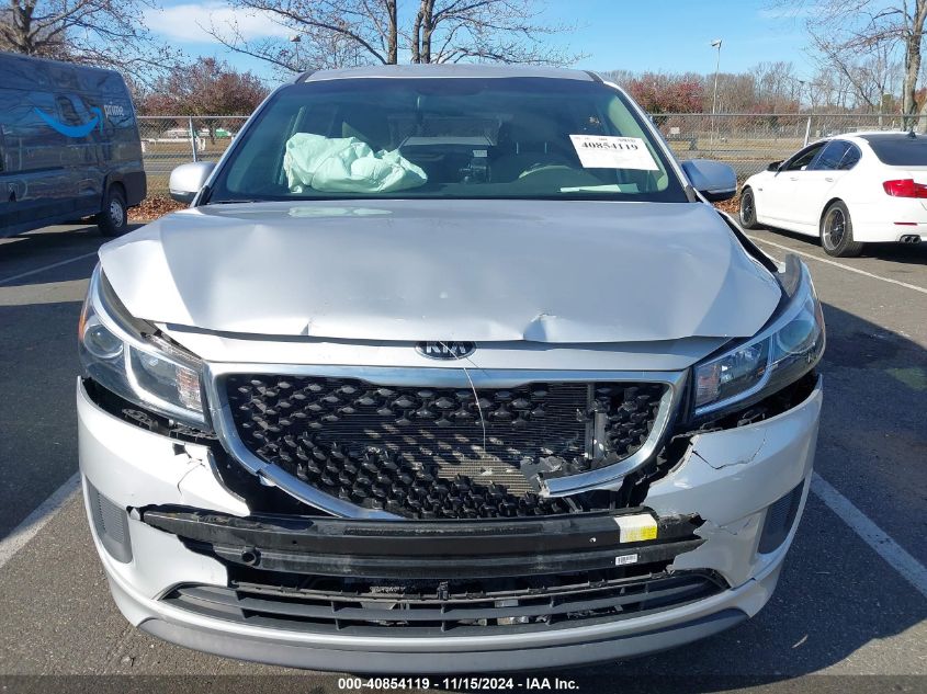 2018 Kia Sedona L VIN: KNDMA5C16J6350473 Lot: 40854119