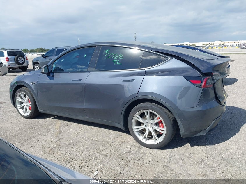 VIN 5YJYGDEE8MF262768 2021 TESLA MODEL Y LONG RANGE DUAL MOTOR ALL-WHEEL DRIVE