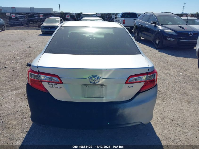 2013 Toyota Camry Le VIN: 4T4BF1FK0DR312924 Lot: 40854129